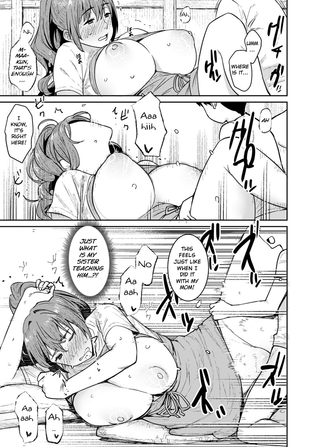 Hentai Manga Comic-Aunt's Summer Break-Read-15